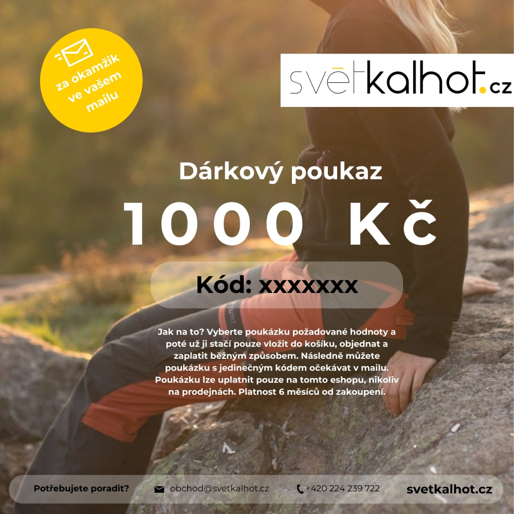 detail Dárkový poukaz - hodnota 1000,- Kč