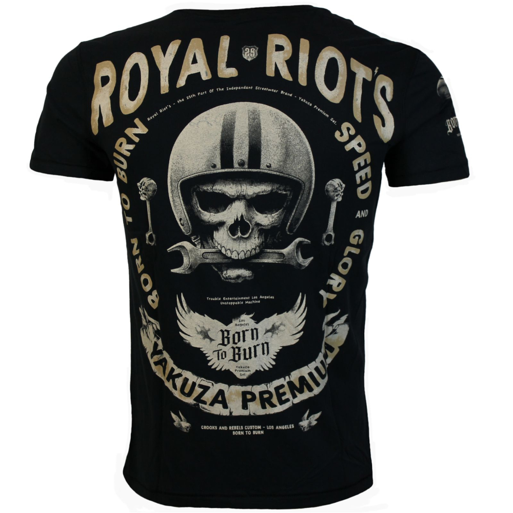 detail Triko YAKUZA PREMIUM s potiskem 3719