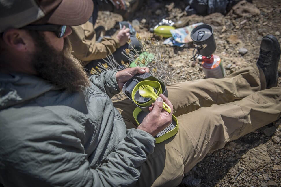 detail Kalhoty Helikon BLIZZARD StormStretch® - Adaptive Green