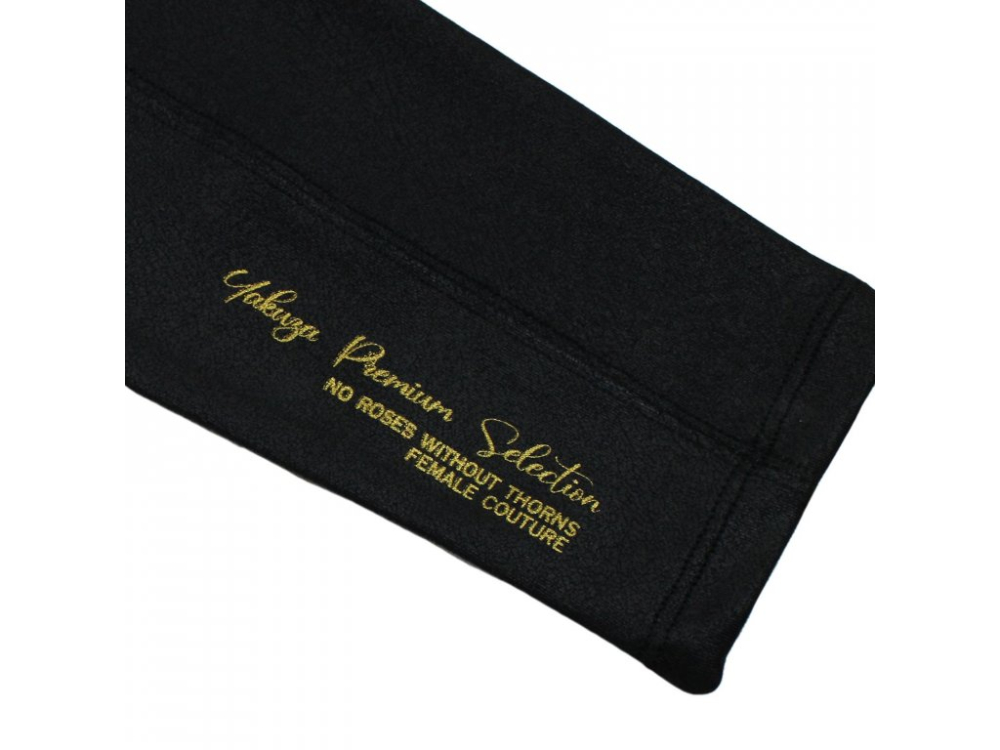 detail Legíny YAKUZA PREMIUM 3084 koženkové - černé